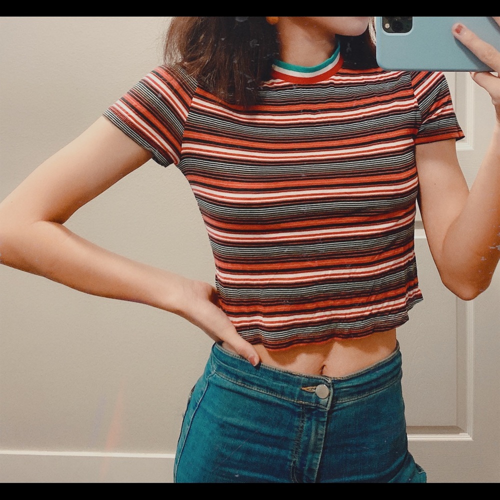 urban outfitter striped top